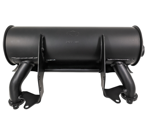High‑mount left muffler for 27–35 hp engines. Durable OEM‑style exhaust designed for V‑Twin and high‑output equipment.