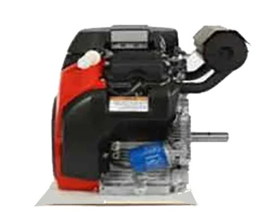 High‑mount left‑hand V‑type muffler for Honda engines. Left‑side discharge from PTO view. USA‑sourced OEM‑fit component.