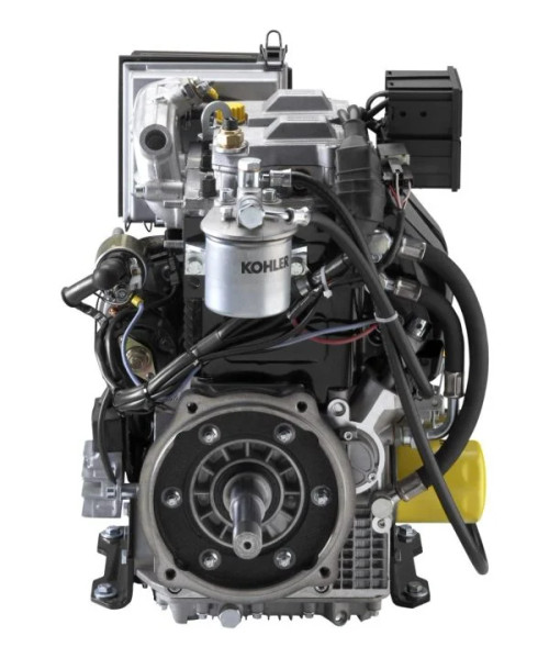 Kohler KD425‑2 air‑cooled diesel engine delivering 13 kW (17.4 HP) at 3,600 RPM. Rugged design with advanced air filtration, cyclonic separator, and cast‑iron liner for extreme‑duty performance.