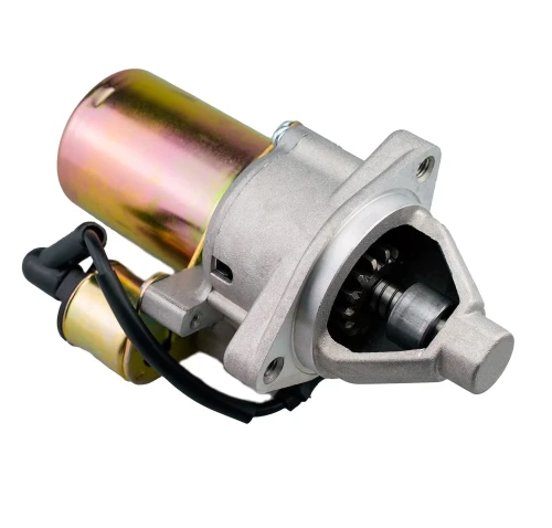 Starter motor to suit Honda GX390 electric‑start engines. Direct‑fit replacement providing strong, reliable cranking performance.