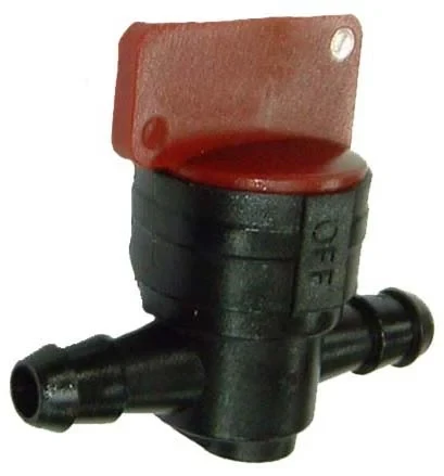 Fuel cut‑off valve for small petrol engines. Durable replacement part for safe fuel isolation during maintenance or storage.