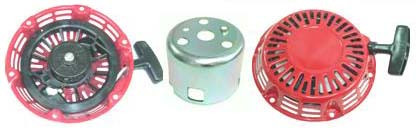 Pull start assembly to suit Honda GX120/GX200 engines. Direct‑fit replacement restoring smooth, reliable manual starting.