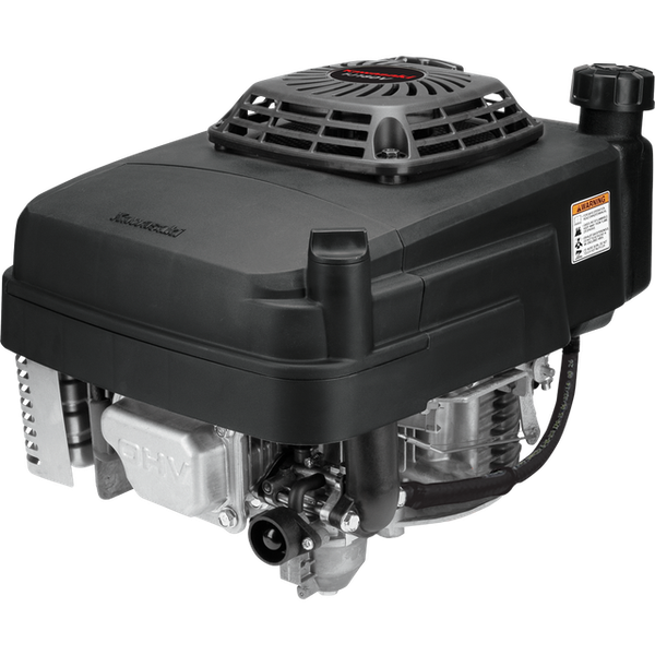 Kawasaki FJ180V 4.5 HP 179cc petrol engine with 7/8″ keyed shaft, cast iron liners, recoil start, 1.7‑litre fuel tank, and muffler included. Ideal lawnmower replacement engine.