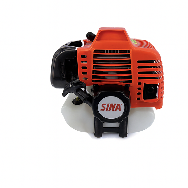 Sina 1E36F 32.6cc 2‑stroke petrol engine with 0.9 kW output, 76 mm clutch, and 100 mm PCD. Ideal for go‑karts and compact machinery.