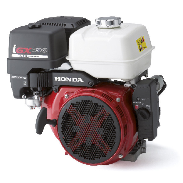 Honda GX390 13 HP petrol engine with electric start and 1″ Generator V shaft. Commercial‑grade performance with low vibration, precision‑engineered components, and Honda’s 3‑year warranty.