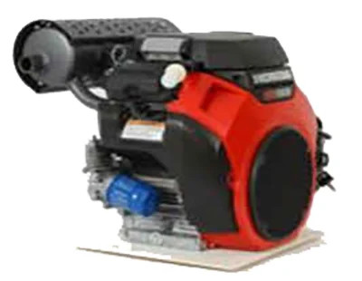 High‑mount right‑hand V‑type muffler for Honda engines. Right‑side discharge from PTO view. Australian‑sourced OEM‑fit component.