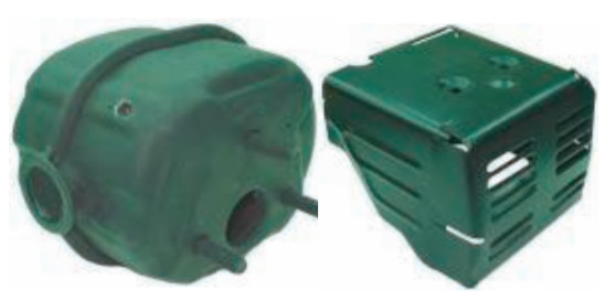 Replacement muffler to suit Honda GX270 engines. OEM‑style fitment and durable construction.