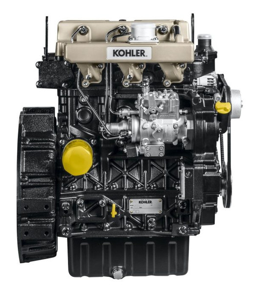 Kohler KDI1903M commercial diesel engine delivering 31 kW (42 HP). Compact, fuel‑efficient, low‑noise design with smart emissions management. Ideal for industrial and agricultural machinery.