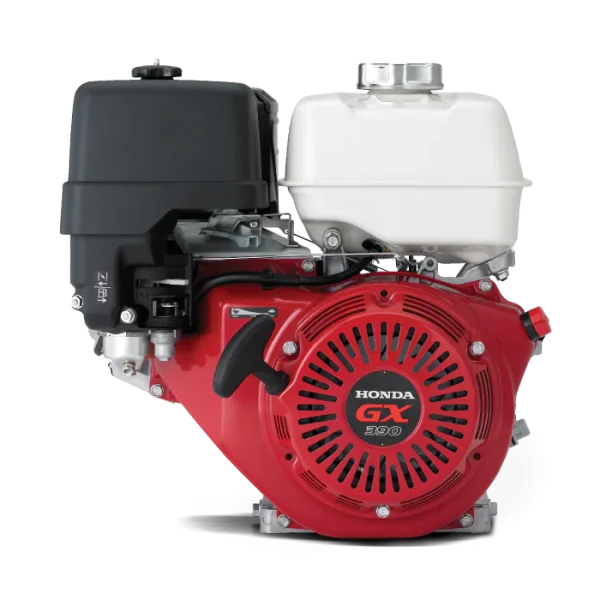 Honda GX390 13 HP petrol engine with recoil start and 3/4″ keyed shaft. Heavy‑duty commercial performance with precision‑engineered components and Honda’s 3‑year warranty.