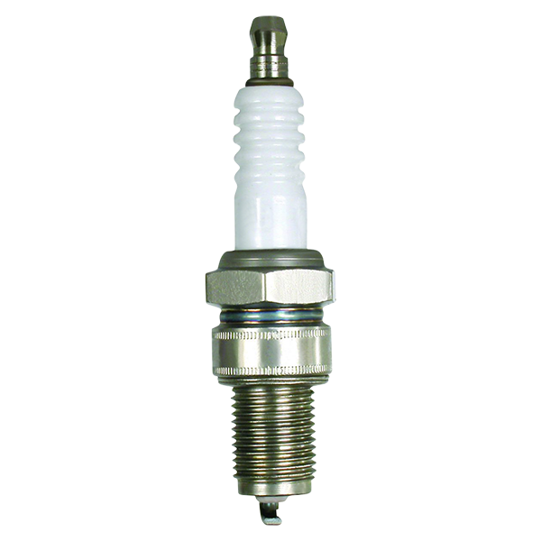 Replacement spark plug for most Honda GC/GP/GX engines. Equivalent to NGK BPR6ES, providing reliable ignition performance.