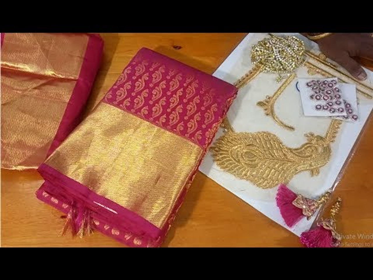 Vastra Seva (Sridevi,  Bhoodevi)