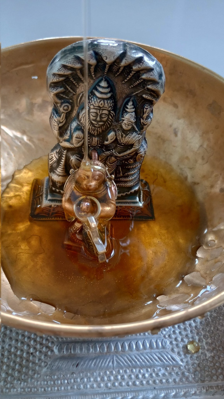 Panchamruta and Madhu Abhisheka