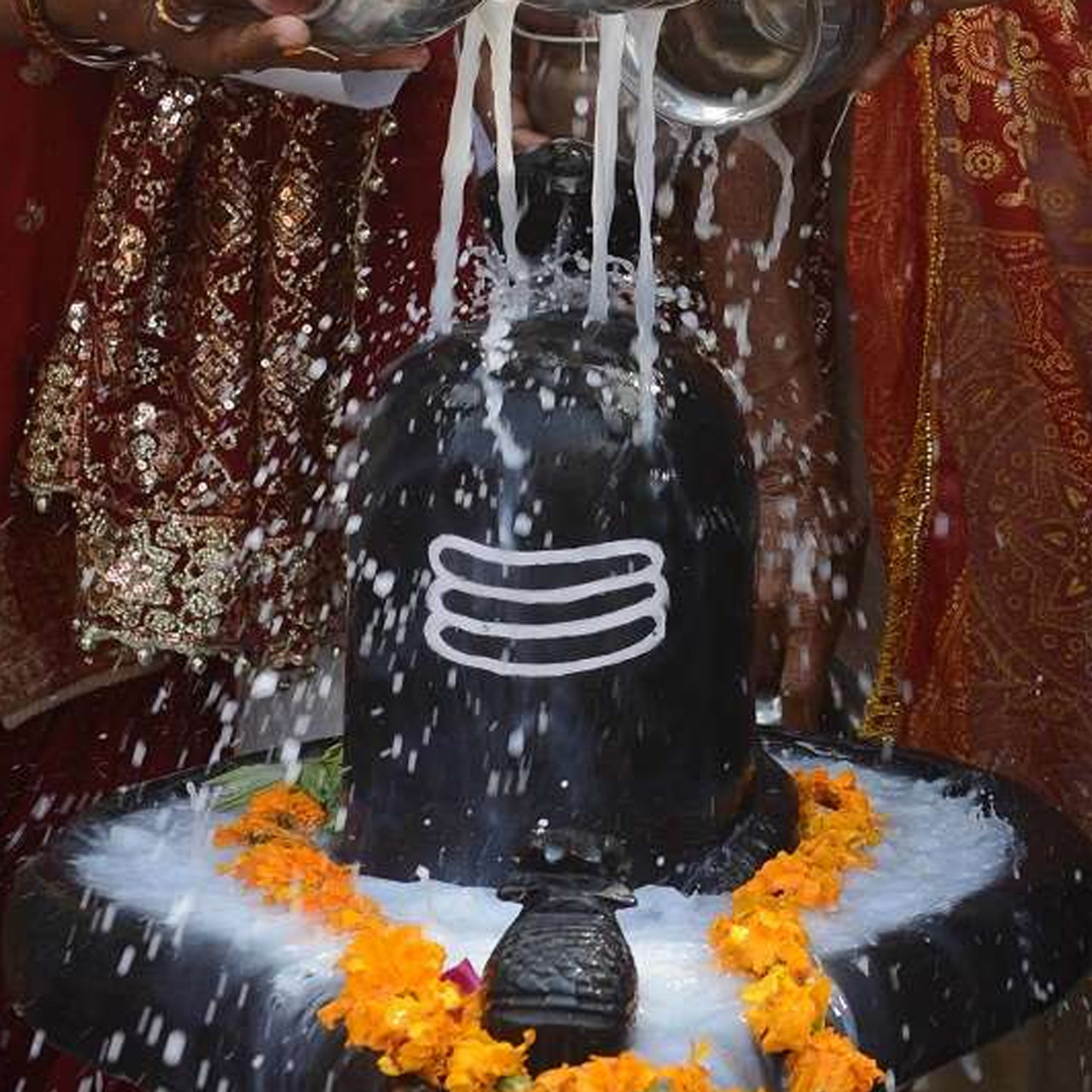 one Time Rudraabhisheka (11pm to 12AM)