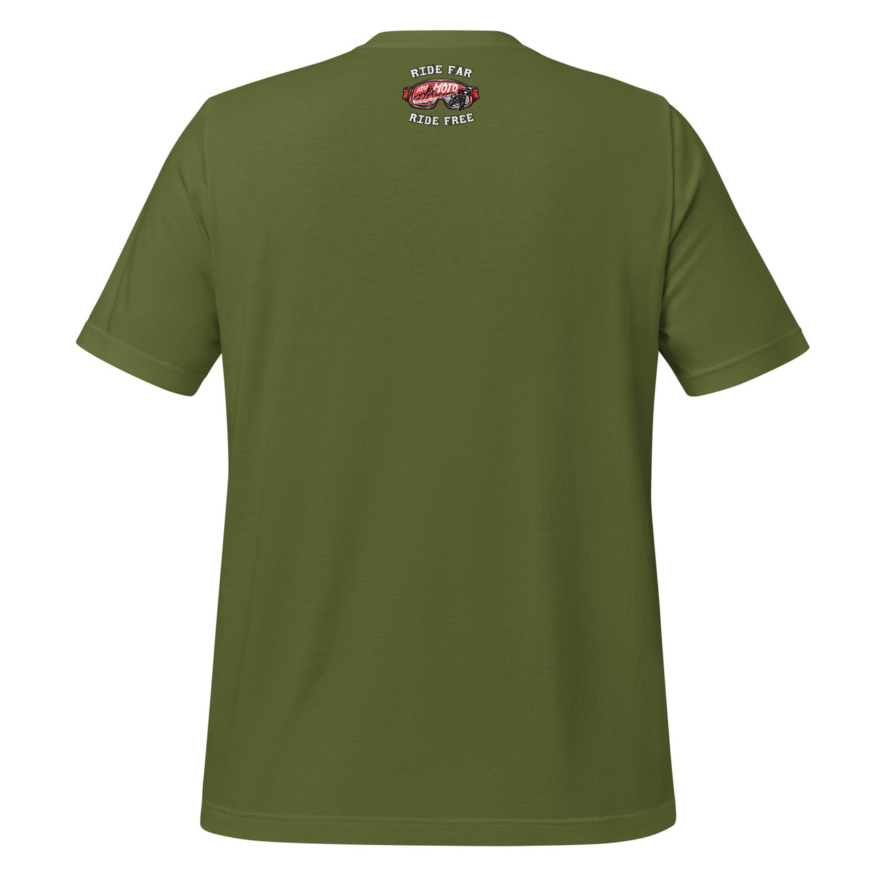 Ride Far, Ride Free - Adventure Motorcycle Unisex Tee-shirt