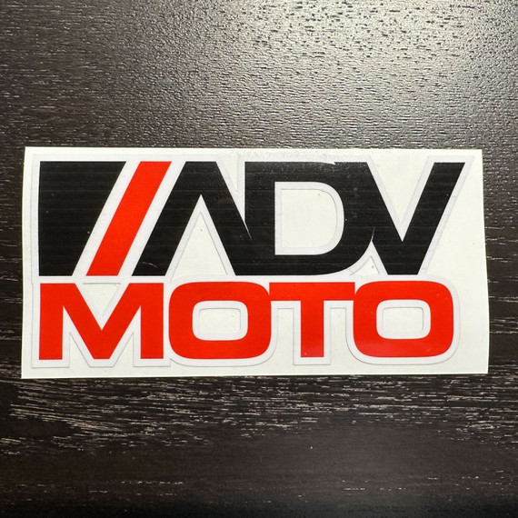 ADVMoto Classic Logo Die Cut Sticker