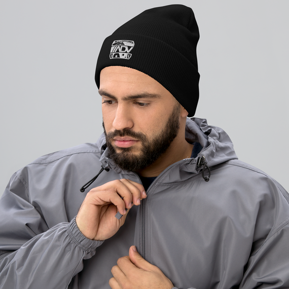 ADVMoto Reflections Cuffed Beanie