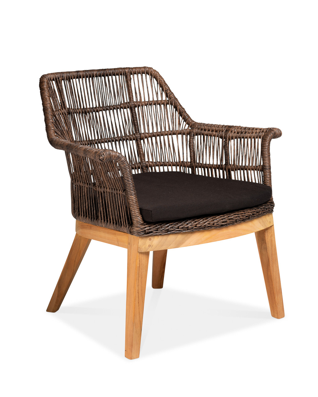 Sierra Dining Chair w/ Chestnut Cushion - Set of 2