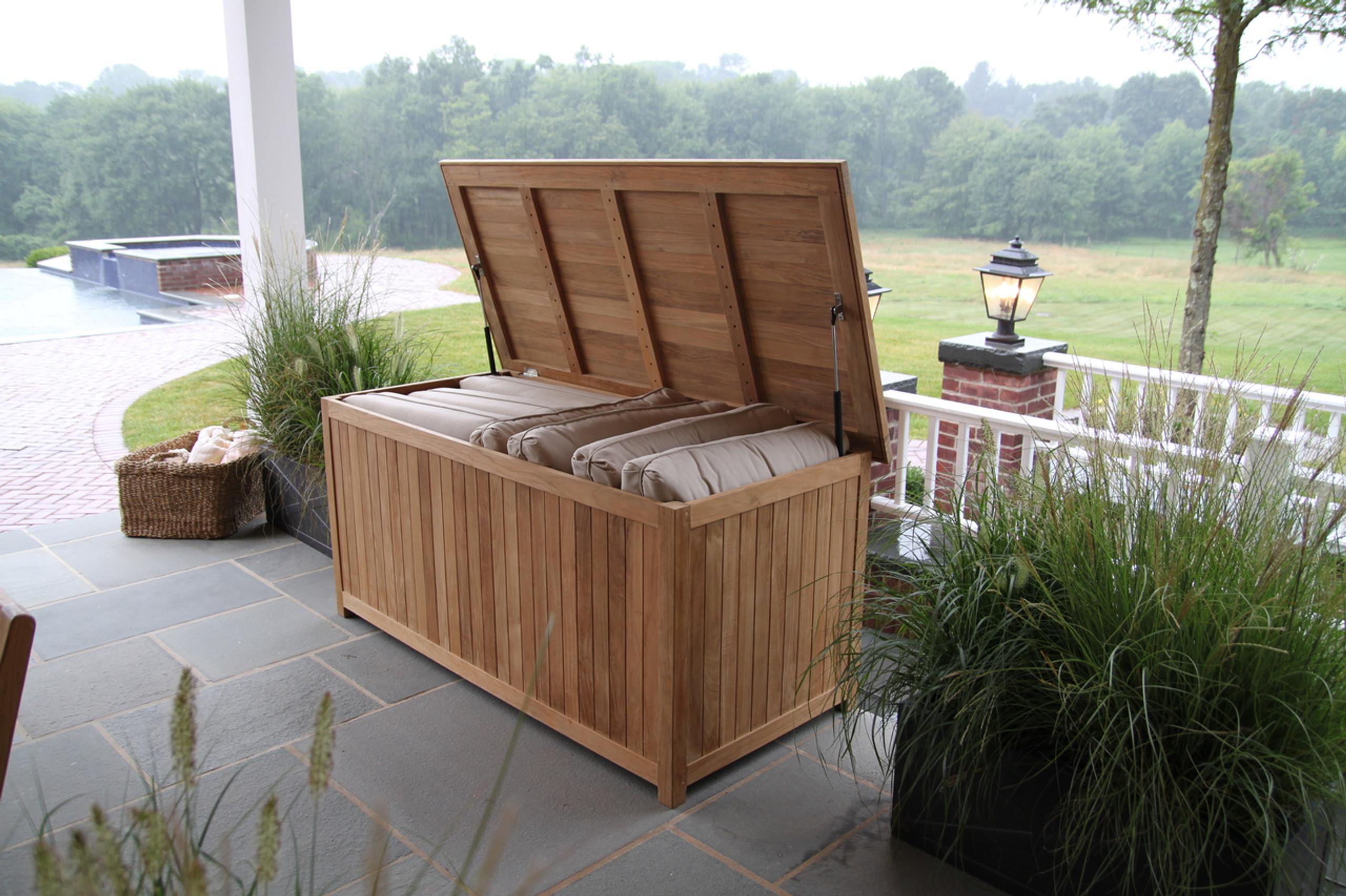 Essential Teak Cushion Box