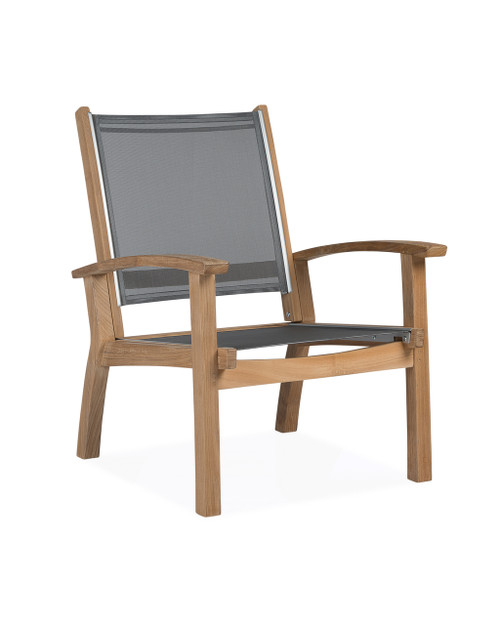 CO9 Design Bayhead Club Chair with Grey Sling