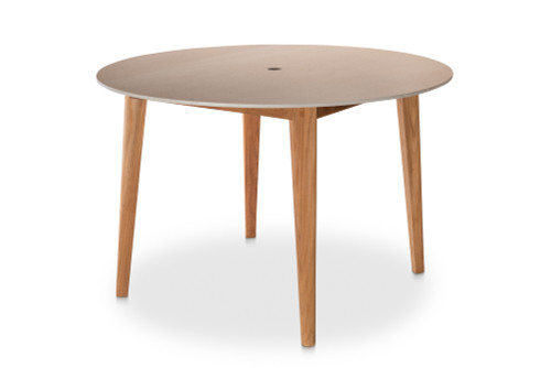 Essential Dining Table with Round Ceramic Top