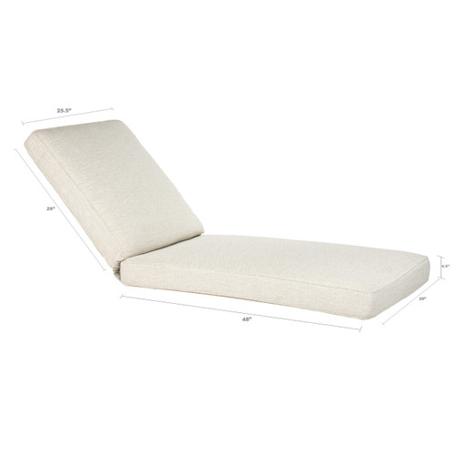 Soho and Newport Chaise Lounge Cushion - Dune