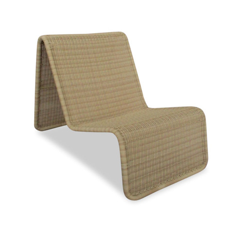 Wave Stackable Lounge Chair - Natural, Set of 2