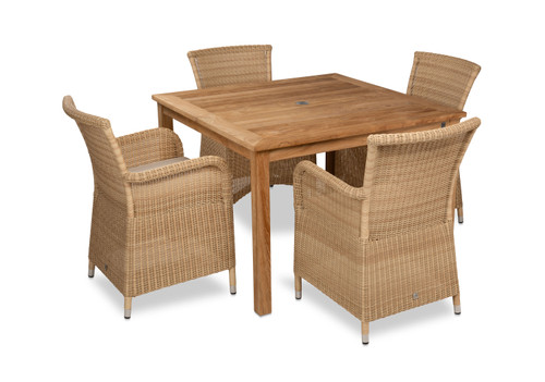 Savannah Essential Square Dining Set Savannah Essential Square Dining Set