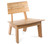 Luna Adirondack Chair, Natural