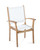 Bayhead Sling Stacking Armchair, White