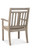 Aspen Dining Arm Chair, Grey