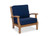 Newport Club Chair w/ Dune Cushions