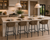 Belmont Counter Stool-Taupe