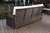 back of Savannah Brown Wicker Sofa w/ Dune Cushions (SV80BRCUSSV80BR)