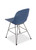 Madi Side Chair, Navy - Set of 2