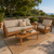 Soho Loveseat, Natural w/ Cushions
