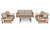 Soho Sofa, Natural w/ Cushions
