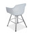 Madi Arm Chair, White - Set of 2