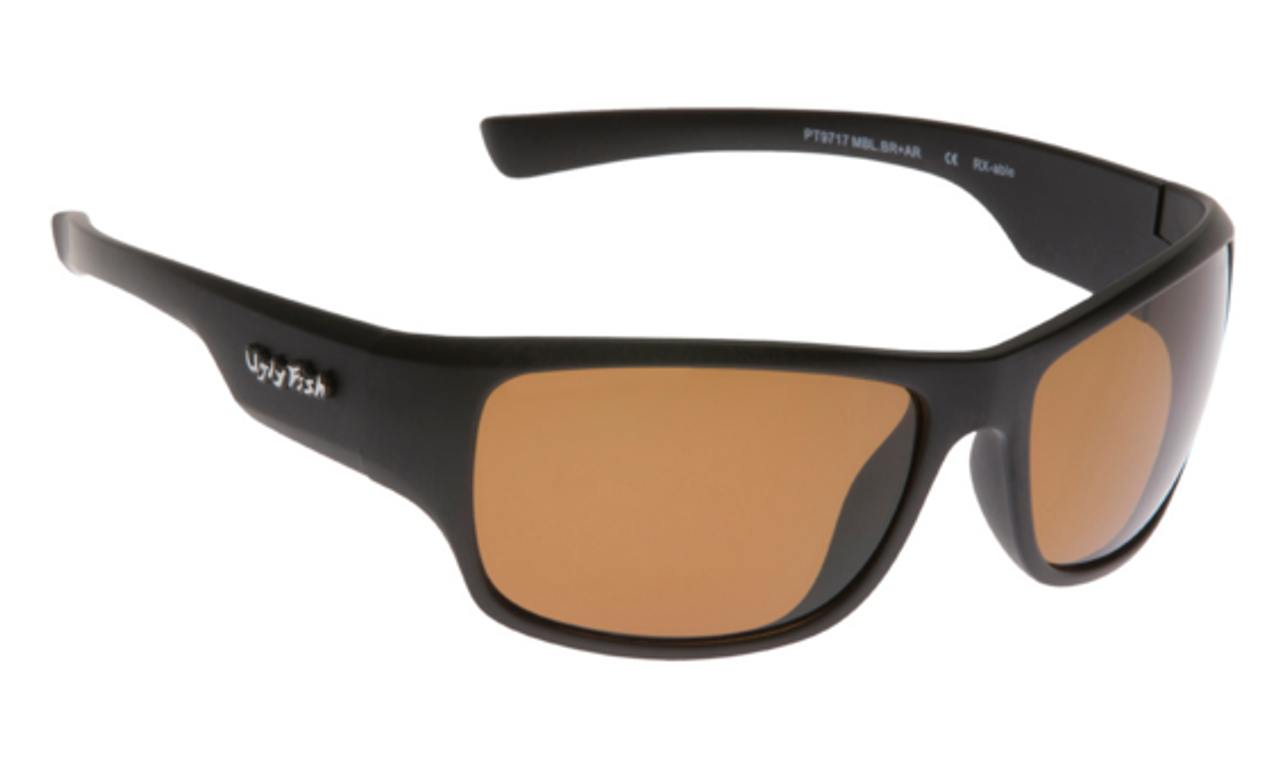 UGLY FISH TR-90 Frame Polarised Sunglasses Matt Black Frame