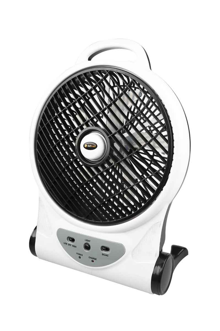 oztrail rechargeable fan