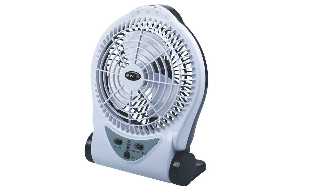 oztrail rechargeable fan