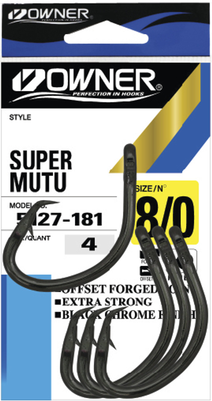 Owner MUTU Super Hooks - OZTackle Fishing Gear