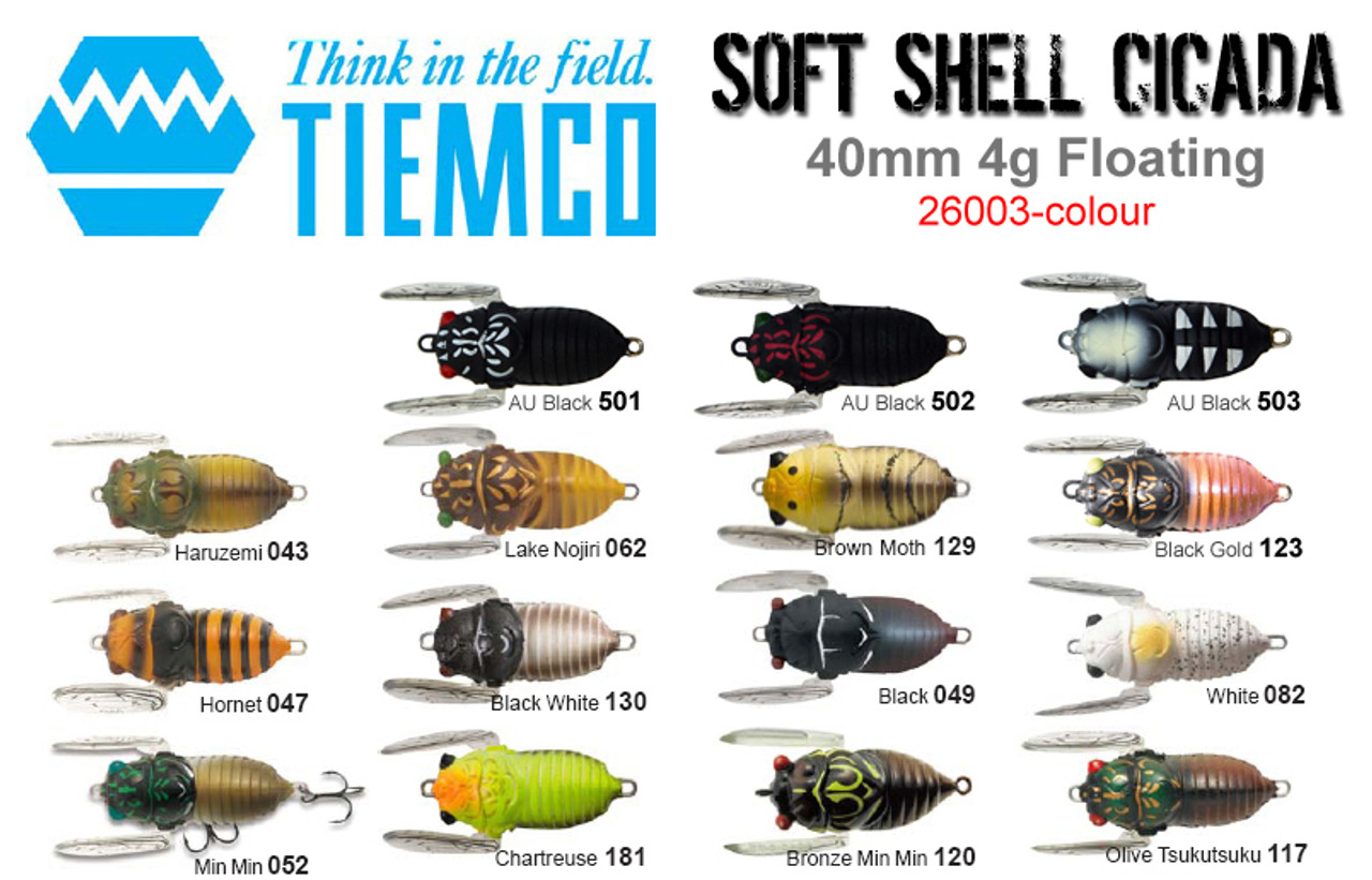 Tiemco Soft Shell Cicada - 40mm