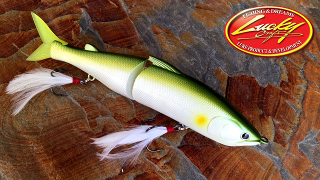 Lucky Craft Real AYU 178F Swimbait 178mm 58.5g OZTackle Fishing Gear