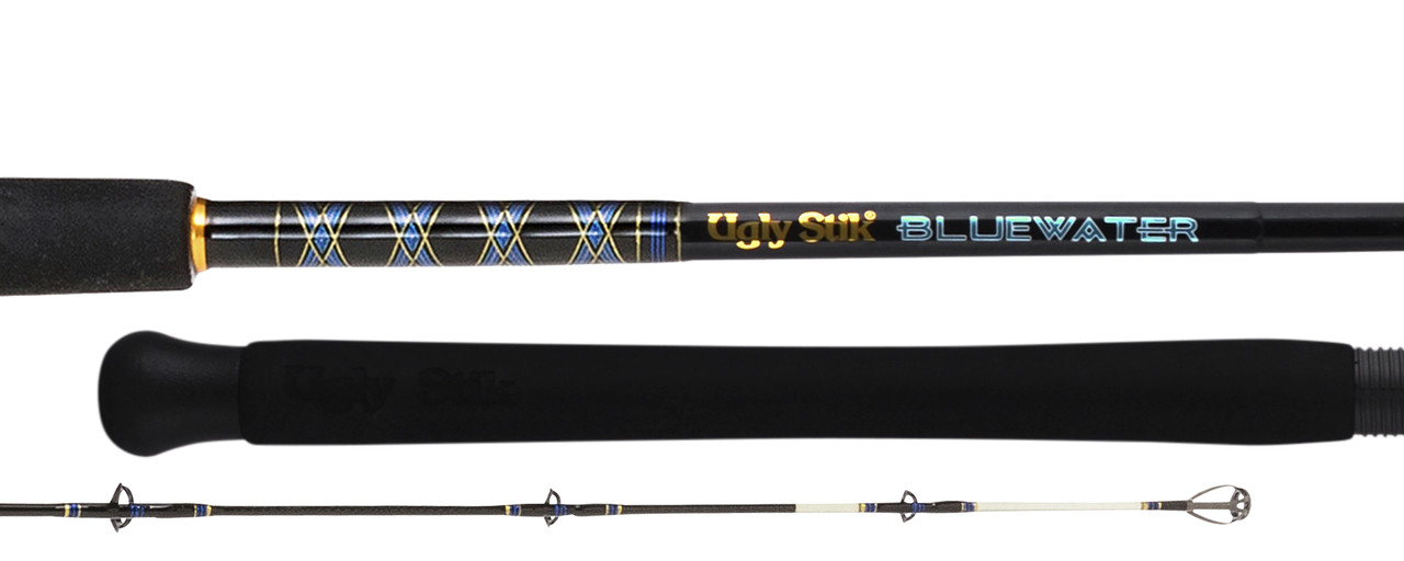 NEW Shakespeare Ugly Stik Bluewater SPIN Rod - 6'0 15-37kg 1 Piece  USP-JBW1600