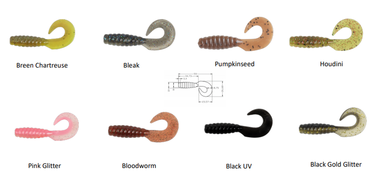 Berkley Powerbait Grub - OZTackle Fishing Gear