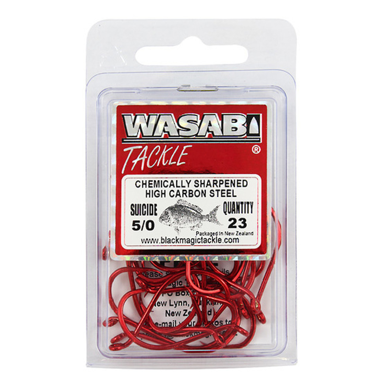 Wasabi Recurve hooks - Saltwater