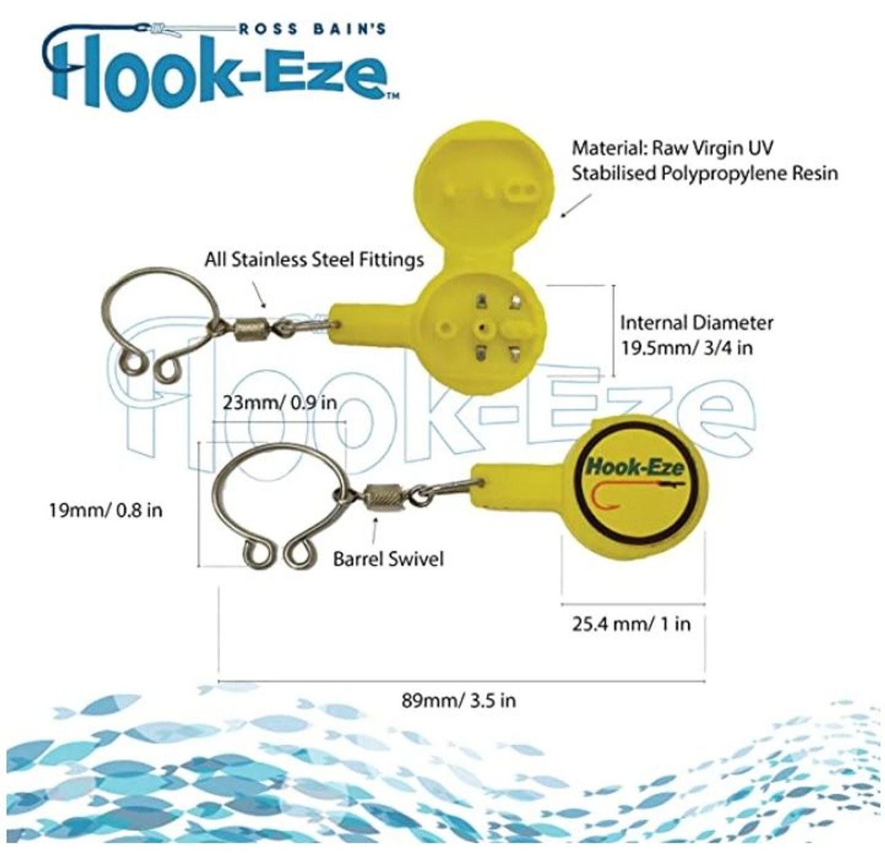 Hook-Eze Knot Tying Tool - Twin Pack