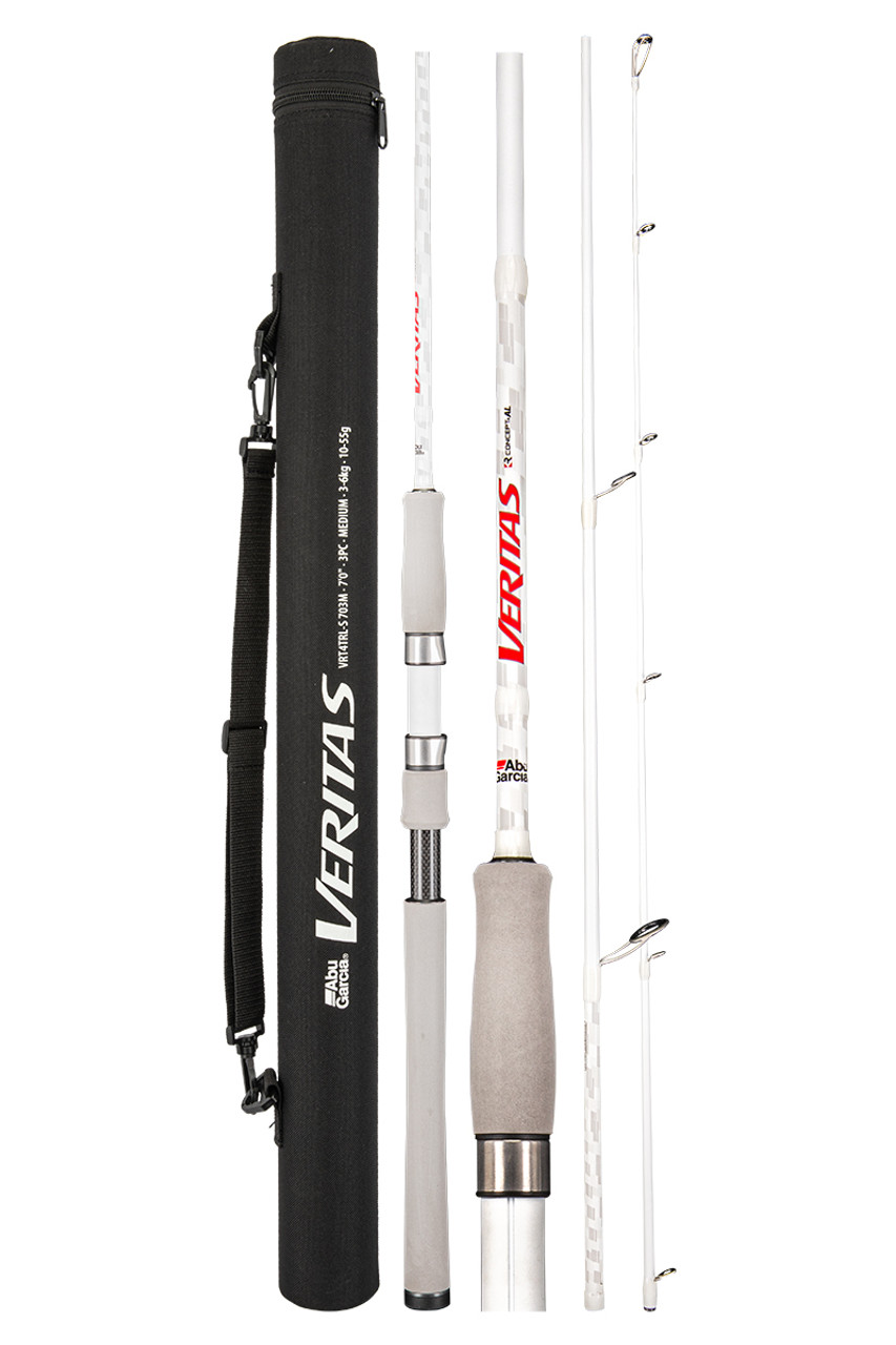 Abu Garcia Veritas V4 Travel Rod (with FREE Gift Pack)