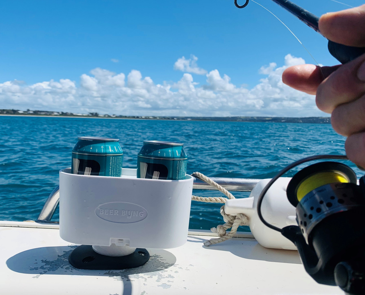 Beer Bung Boat Drink Holder - OZTackle Fishing Gear
