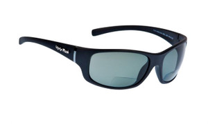 Ugly Fish Polarised Bifocal 2.00 Sunglasses Eclipse PN3411 Matt Black Frame Smoke Lens